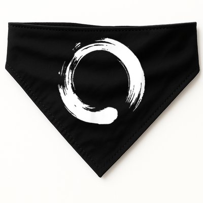 Enso Zen Circle Symbol Buddhism Buddha Meditation Yoga USA-Made Doggie Bandana