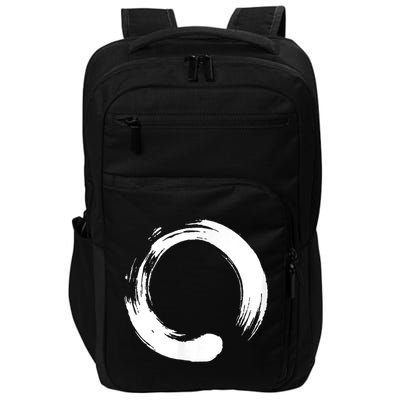 Enso Zen Circle Symbol Buddhism Buddha Meditation Yoga Impact Tech Backpack