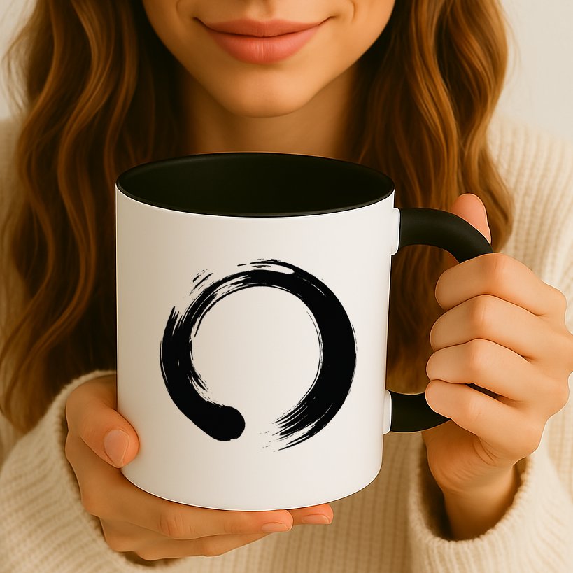 Enso Zen Circle Symbol Buddhism Buddha Meditation Yoga Mug