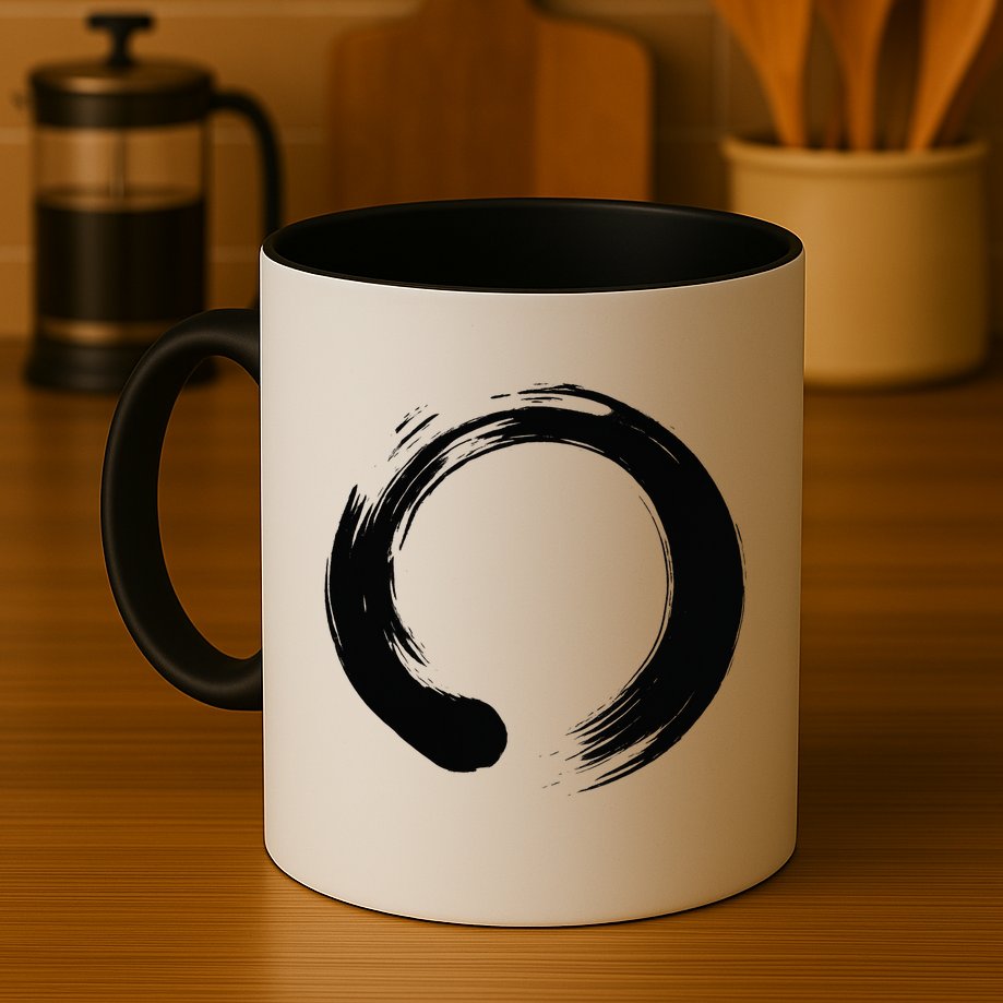 Enso Zen Circle Symbol Buddhism Buddha Meditation Yoga Mug