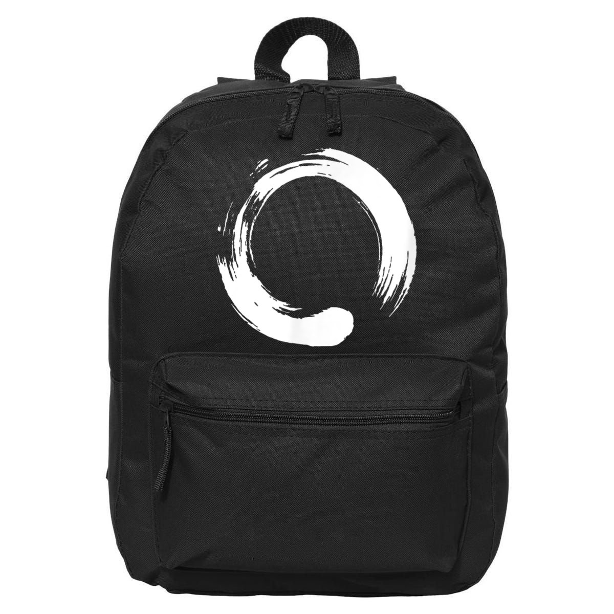 Enso Zen Circle Symbol Buddhism Buddha Meditation Yoga 16 in Basic Backpack