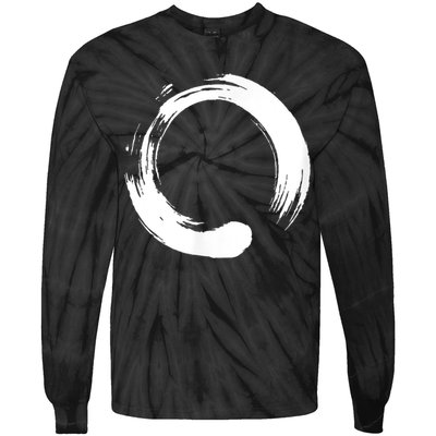 Enso Zen Circle Symbol Buddhism Buddha Meditation Yoga Tie-Dye Long Sleeve Shirt