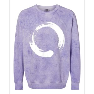 Enso, Zen, Circle, Symbol, Buddhism, Buddha, Meditation Yoga Colorblast Crewneck Sweatshirt