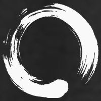 Enso Zen Circle Symbol Buddhism Buddha Meditation Yoga 7 Panel Mesh Trucker Snapback Hat