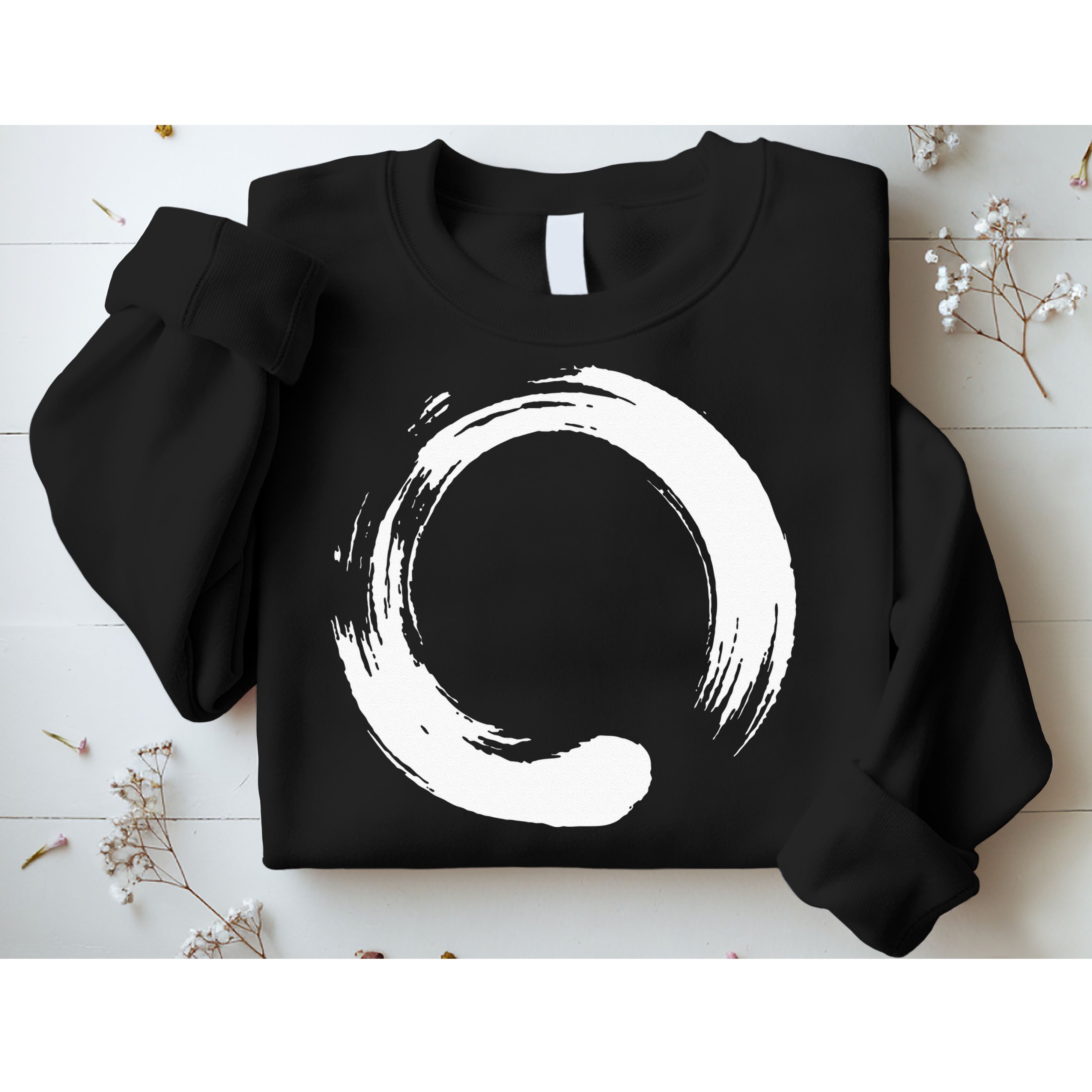 Enso Zen Circle Symbol Buddhism Buddha Meditation Yoga Sweatshirt