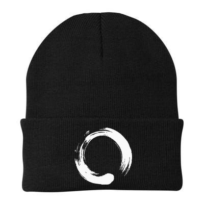 Enso Zen Circle Symbol Buddhism Buddha Meditation Yoga Beanie