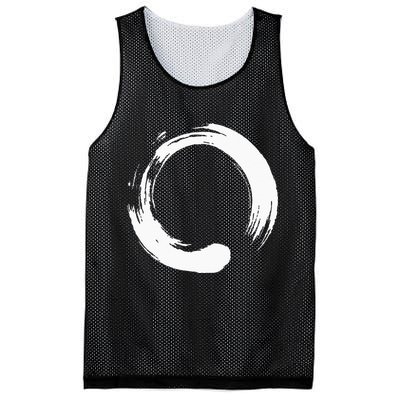Enso Zen Circle Symbol Buddhism Buddha Meditation Yoga Mesh Reversible Basketball Jersey Tank