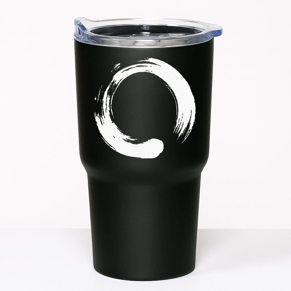 Enso Zen Circle Symbol Buddhism Buddha Meditation Yoga Tumbler