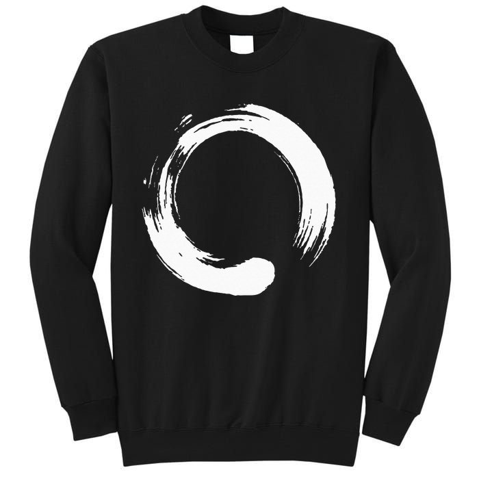 Enso Zen Circle Symbol Buddhism Buddha Meditation Yoga Tall Sweatshirt