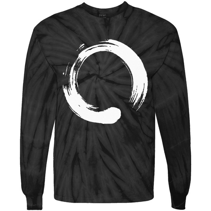 Enso Zen Circle Symbol Buddhism Buddha Meditation Yoga Tie-Dye Long Sleeve Shirt