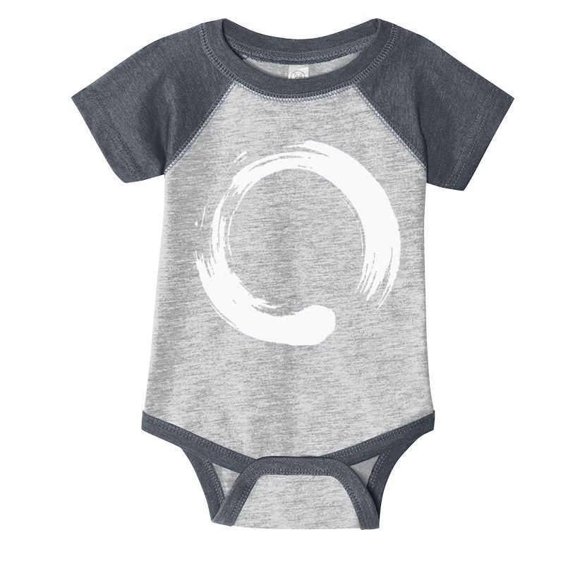 Enso Zen Circle Symbol Buddhism Buddha Meditation Yoga Infant Baby Jersey Bodysuit