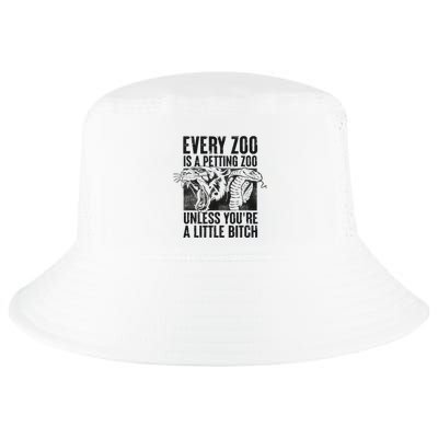 Every Zoo Is A Petting Zoo Funny Animal Design Cool Comfort Performance Bucket Hat