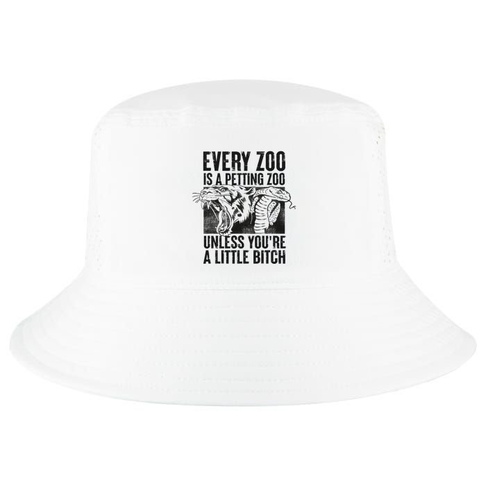 Every Zoo Is A Petting Zoo Funny Animal Design Cool Comfort Performance Bucket Hat