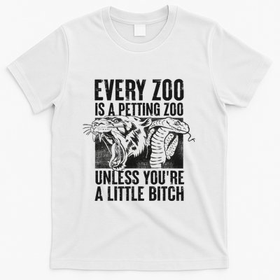 Every Zoo Is A Petting Zoo Funny Animal Design T-Shirt