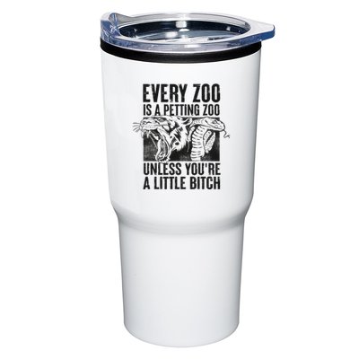 Every Zoo Is A Petting Zoo Funny Animal Design Tumbler