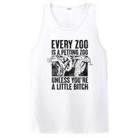 Every Zoo Is A Petting Zoo Funny Animal Design PosiCharge Competitor Tank