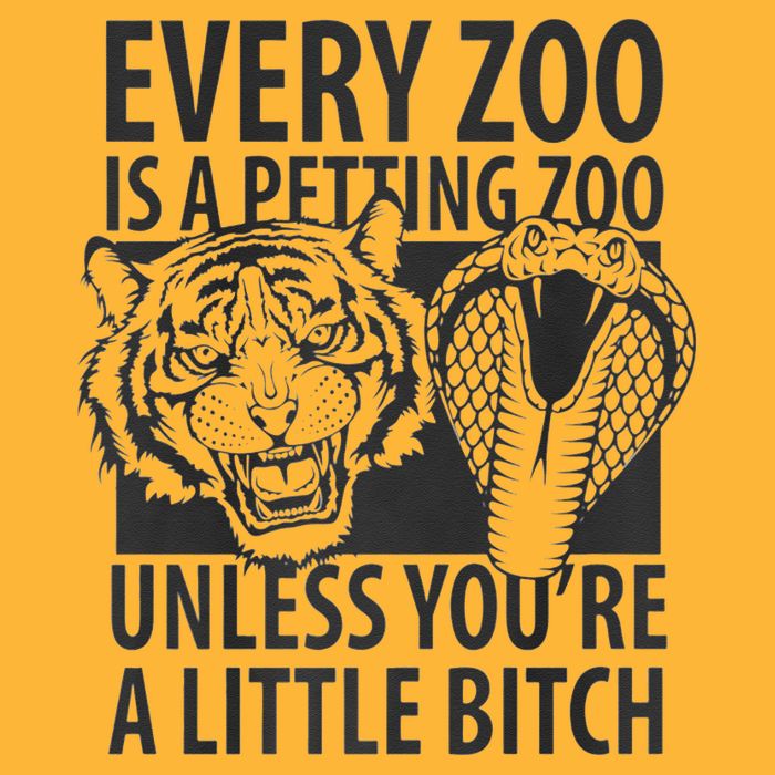 Every Zoo Is A Petting Zoo Unless Youre A Little Bitch Premium Sustainable Knit Beanie