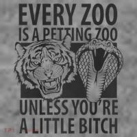 Every Zoo Is A Petting Zoo Unless Youre A Little Bitch Premium Sustainable Beanie
