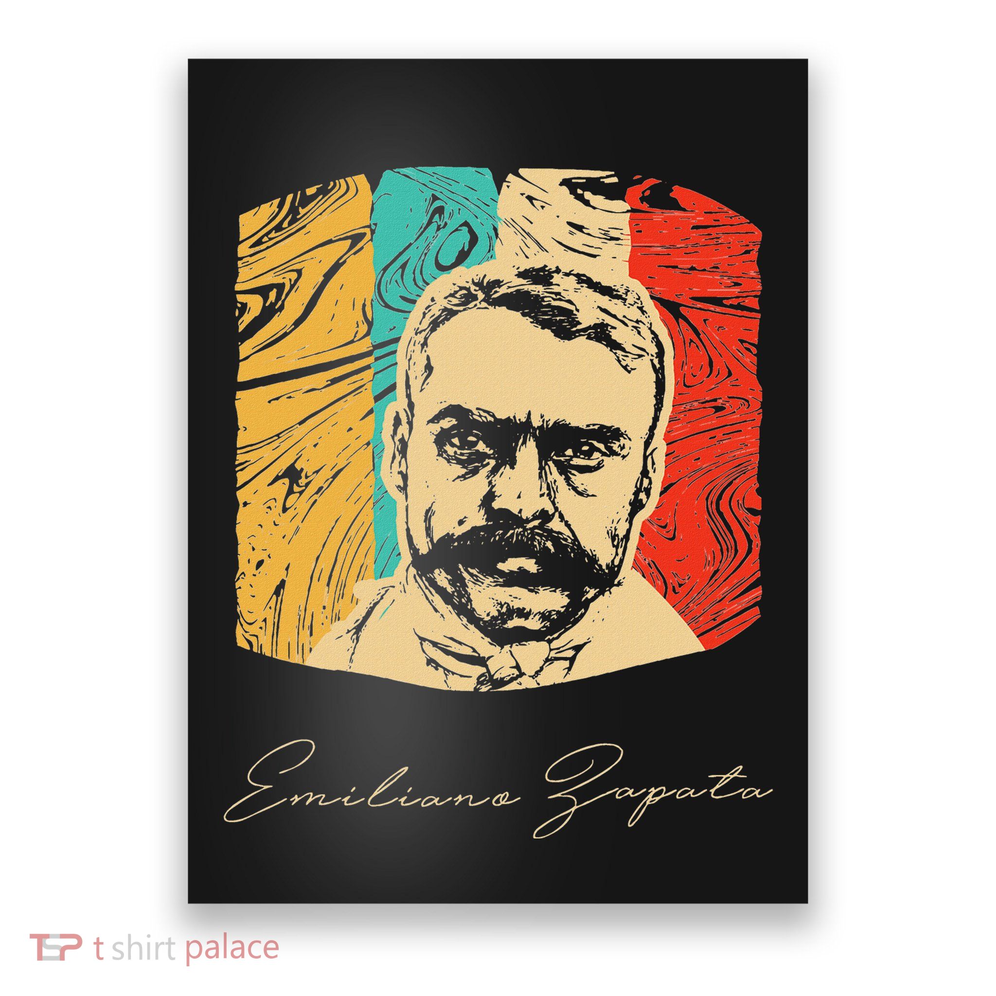 Emiliano Zapata Mexican Revolution Historical Poster