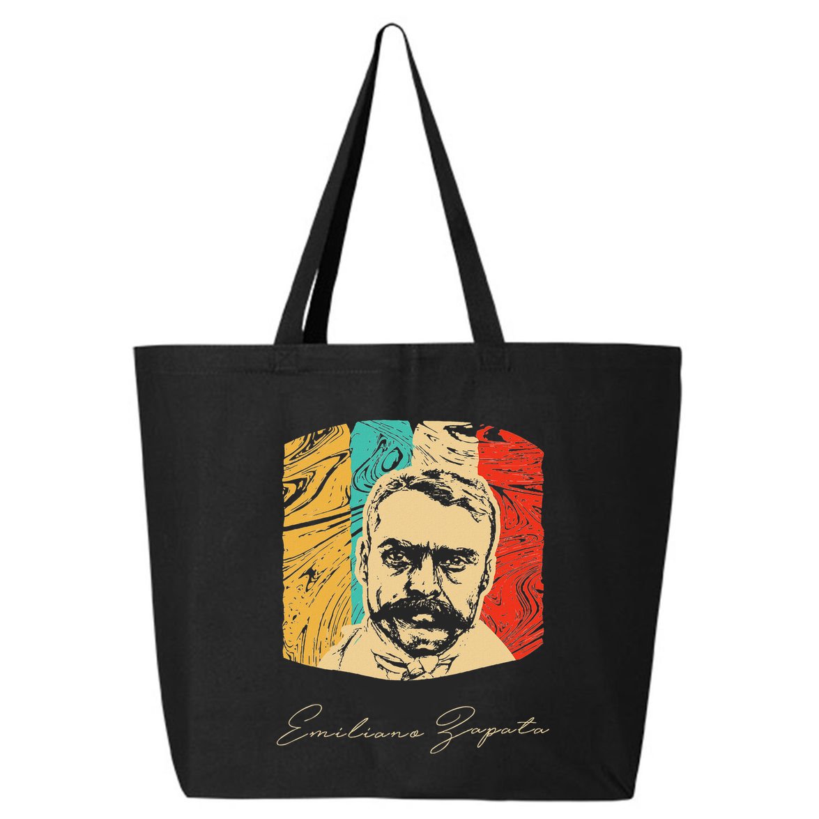 Emiliano Zapata Mexican Revolution Historical 25L Jumbo Tote