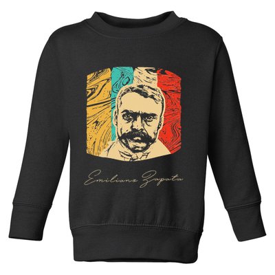 Emiliano Zapata Mexican Revolution Historical Toddler Sweatshirt