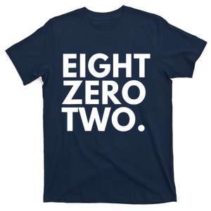 EIGHT ZERO TWO Area Code 802 Vermont USA T-Shirt