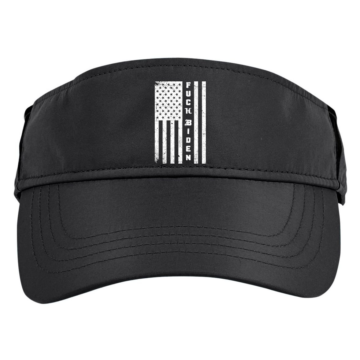 F--ck Biden American Flag Adult Drive Performance Visor