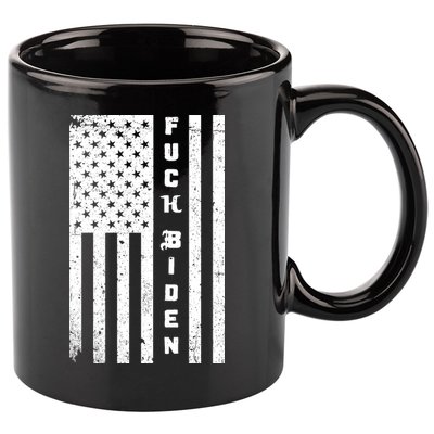 F--ck Biden American Flag 11oz C Handle Ceramic Mug