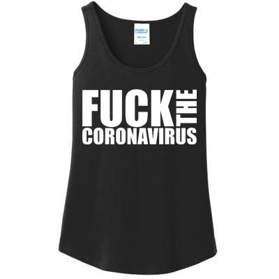 F--K The Coronavirus Ladies Essential Tank