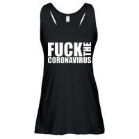 F--K The Coronavirus Ladies Essential Flowy Tank