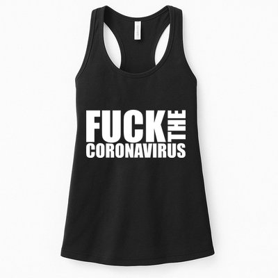 F--K The Coronavirus Womens Tank Top