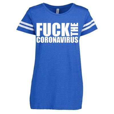 F--K The Coronavirus Enza Ladies Jersey Football T-Shirt