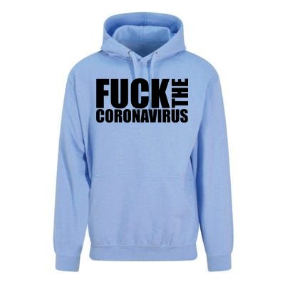 F--K The Coronavirus Unisex Surf Hoodie