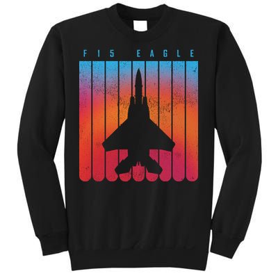 F-15 Eagle Jet Fighter Retro Sweatshirt