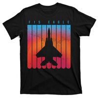 F-15 Eagle Jet Fighter Retro T-Shirt