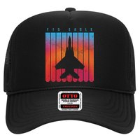 F-15 Eagle Jet Fighter Retro Trucker Hat