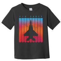 F-15 Eagle Jet Fighter Retro Toddler T-Shirt