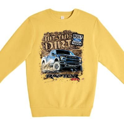 F-150 Ford Raptor - Hit The Dirt Premium Crewneck Sweatshirt