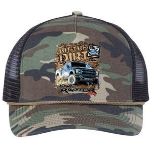 F-150 Ford Raptor - Hit The Dirt Retro Rope Trucker Hat Cap