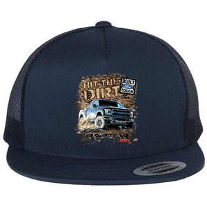 F-150 Ford Raptor - Hit The Dirt Flat Bill Trucker Hat