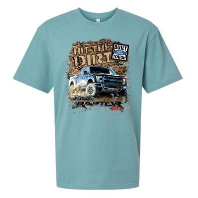 F-150 Ford Raptor - Hit The Dirt Sueded Cloud Jersey T-Shirt