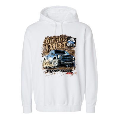 F-150 Ford Raptor - Hit The Dirt Garment-Dyed Fleece Hoodie