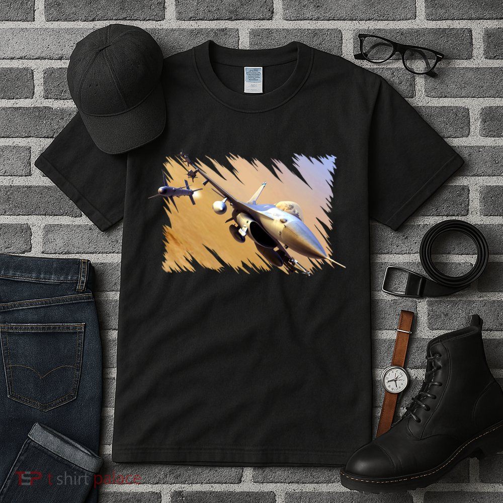 F-16 Fighter Jet Tall T-Shirt