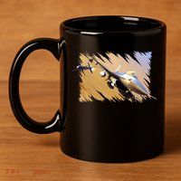 F-16 Fighter Jet 11oz C Handle Ceramic Mug