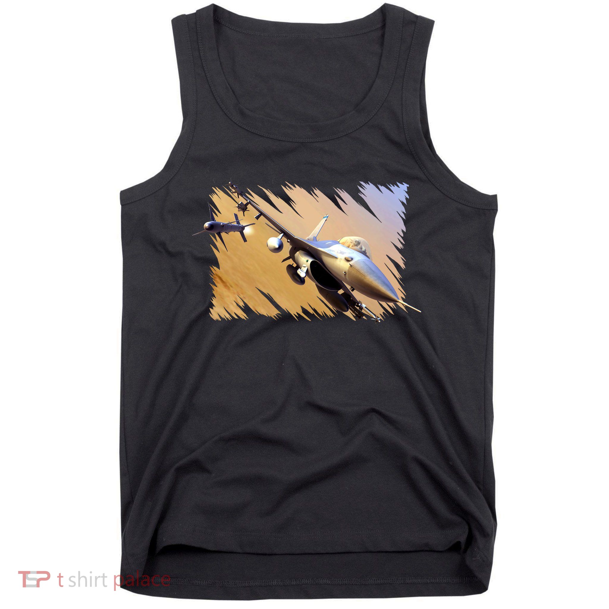 F-16 Fighter Jet Tank Top