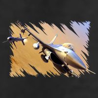 F-16 Fighter Jet Golf Towel