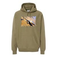 F-16 Fighter Jet Premium Hoodie