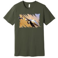 F-16 Fighter Jet Premium T-Shirt