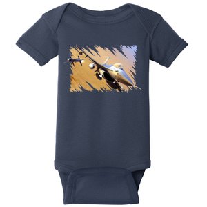 F-16 Fighter Jet Baby Bodysuit