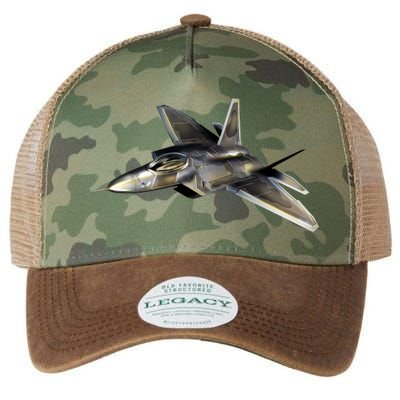 F-22 Raptor Fighter Jet Legacy Tie Dye Trucker Hat